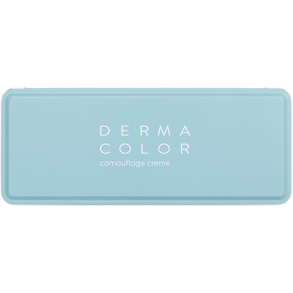 Paleta Dermacolor Camouflage Creme de 12 colores para cubrir manchas, cicatrices y tatuajes
