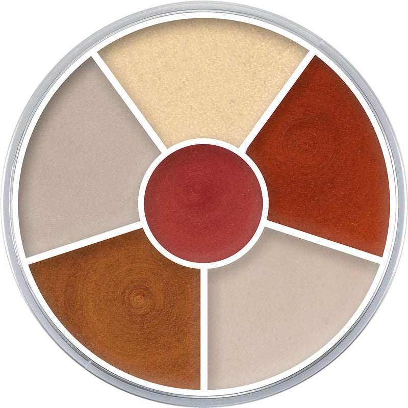 CREAM COLOR CIRCLE INTERFERENZ